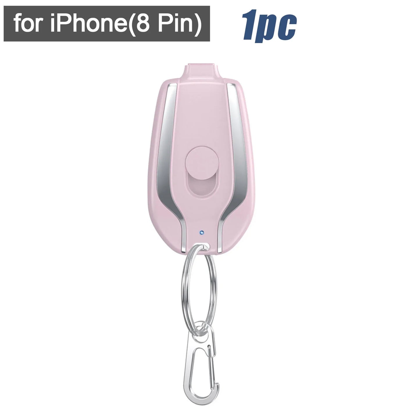 KEYCHAIN PORTABLE EMERGENCY PHONE CHARGER POWER BANK
