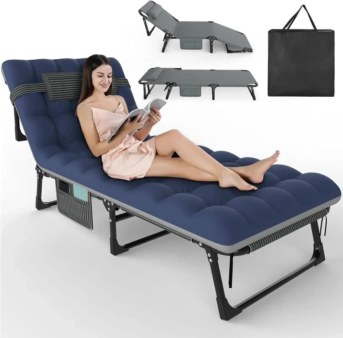 3 IN 1 FOLDING CAMPING BED
