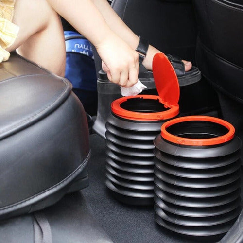 CAR TRASH CAN RETRACTABLE