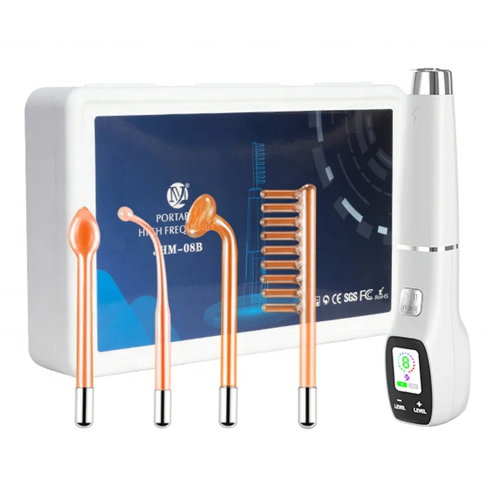 4-in-1 HIGH FREQUENCY ELECTROTHERAPY WAND