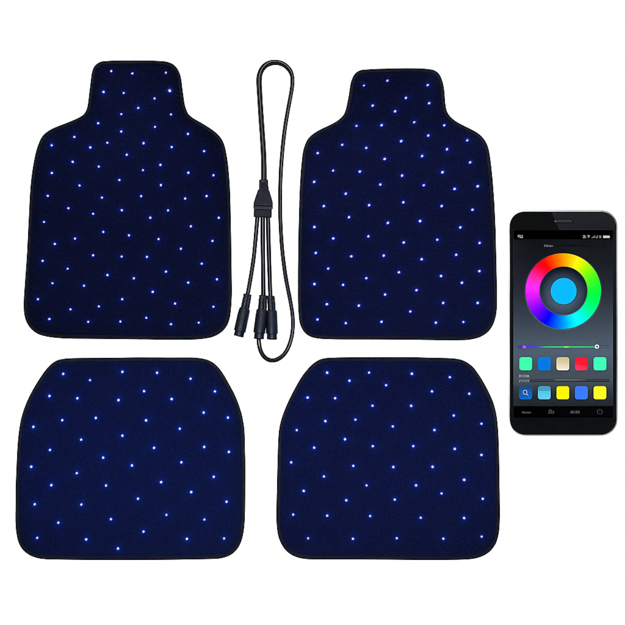 STARLIGHT LED CAR MATS