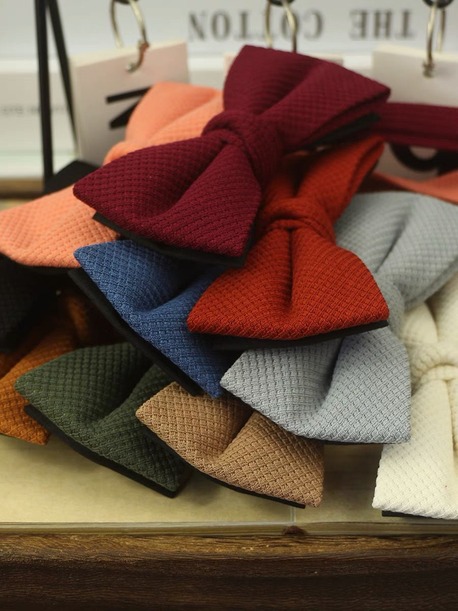 Cotton Knit Tie