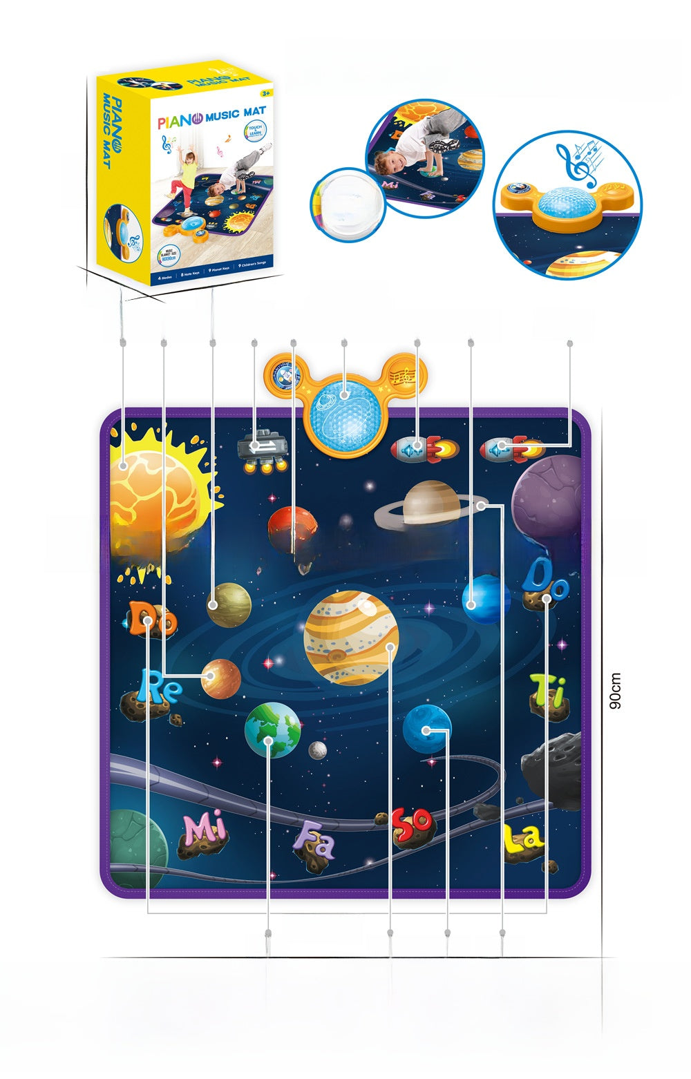 Children's Multifunctional Dance Mat