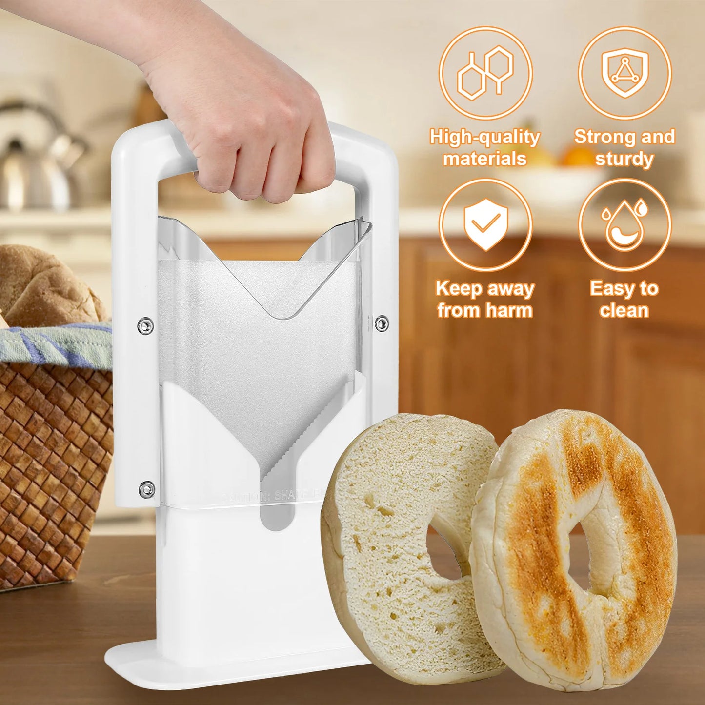 BAGEL BREAD SLICER