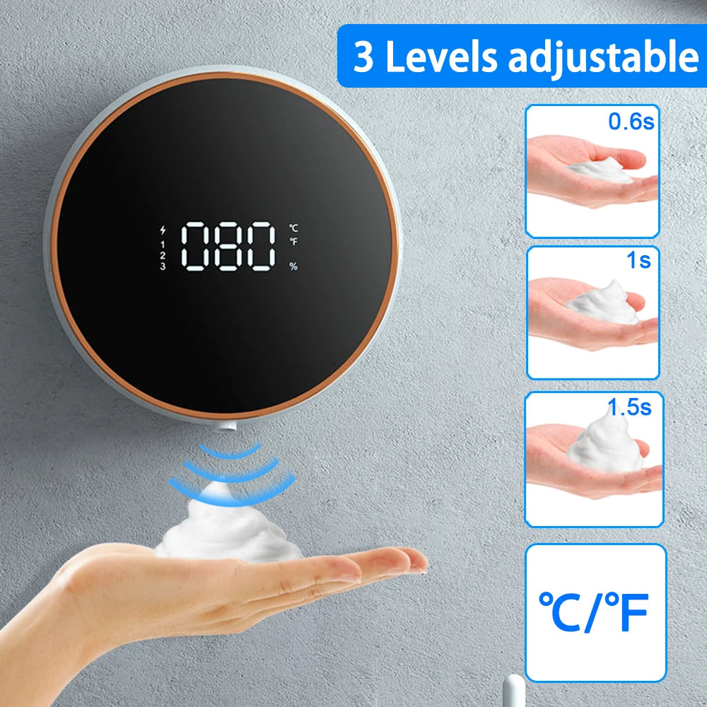 AUTOMATIC FOAMING HAND SOAP DISPENSER