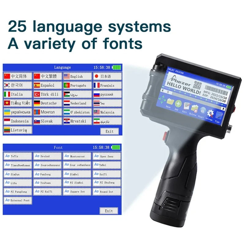 HANDHELD INKJET PRINTER