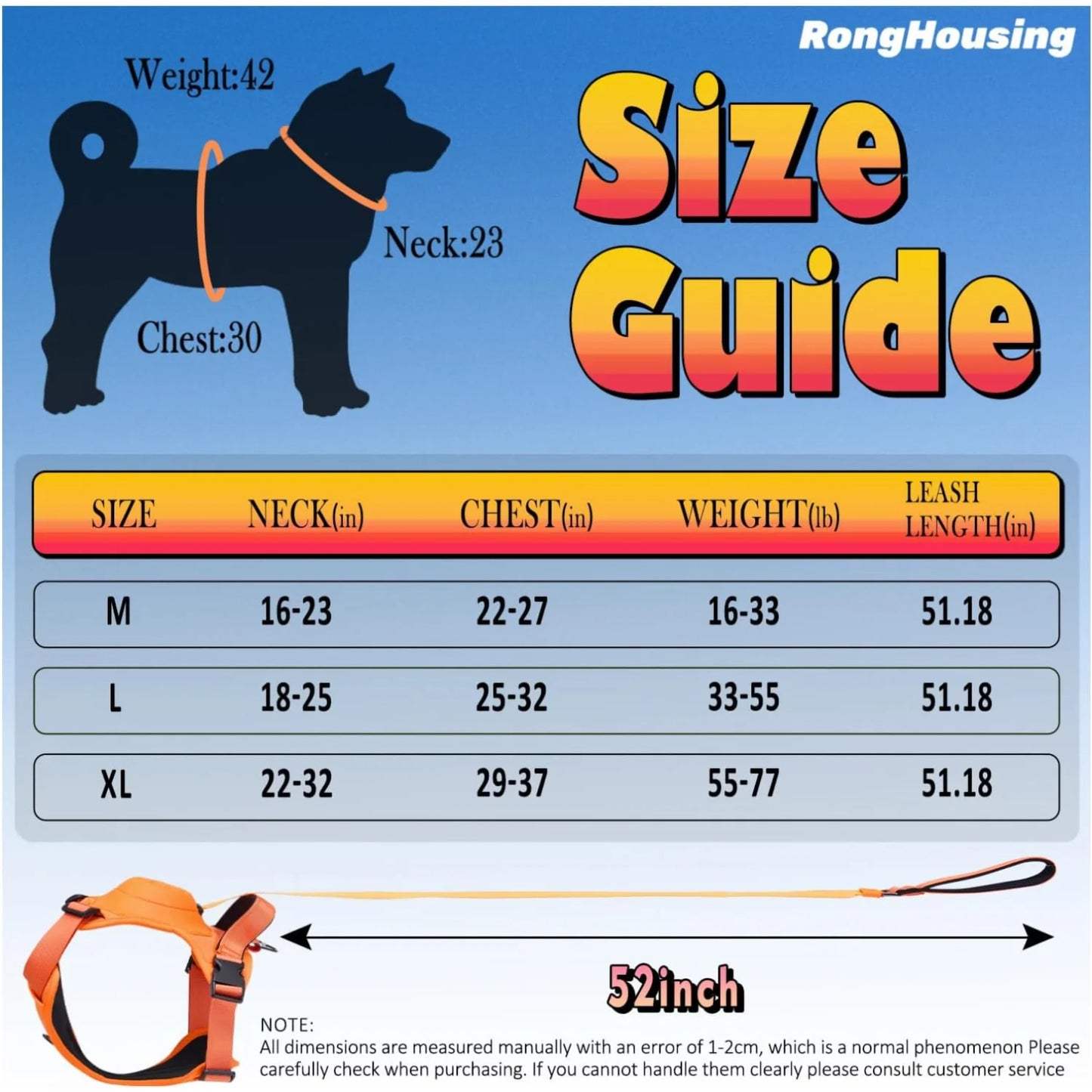 DOG HARNESS & AUTOMATIC RETRACTABLE LEASH KIT