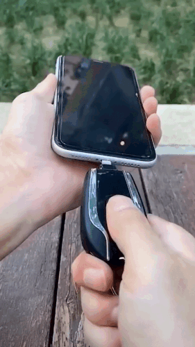 KEYCHAIN PORTABLE EMERGENCY PHONE CHARGER POWER BANK