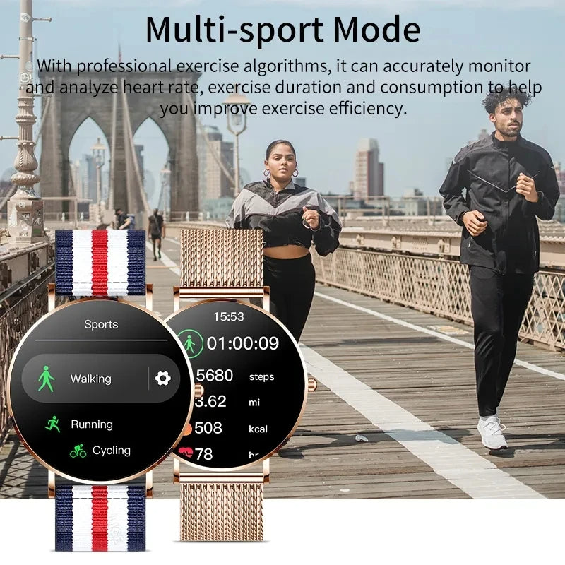 LIGE AMOLED SMART WATCH