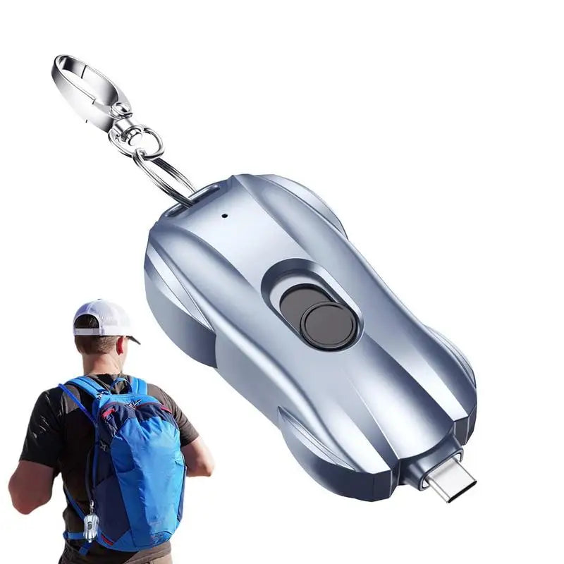 KEYCHAIN PORTABLE EMERGENCY PHONE CHARGER POWER BANK