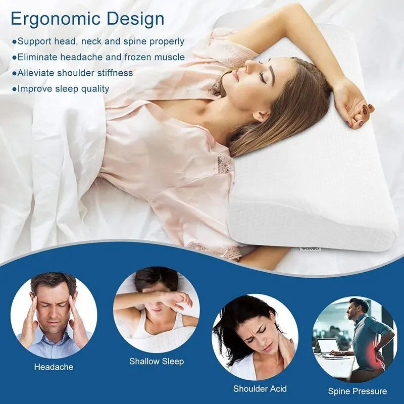 MEMORY FOAM NECK PILLOW