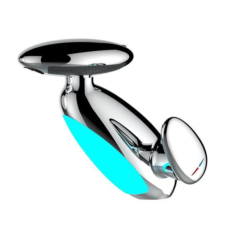 Penguin Pull-Out Basin Faucet with LED Light