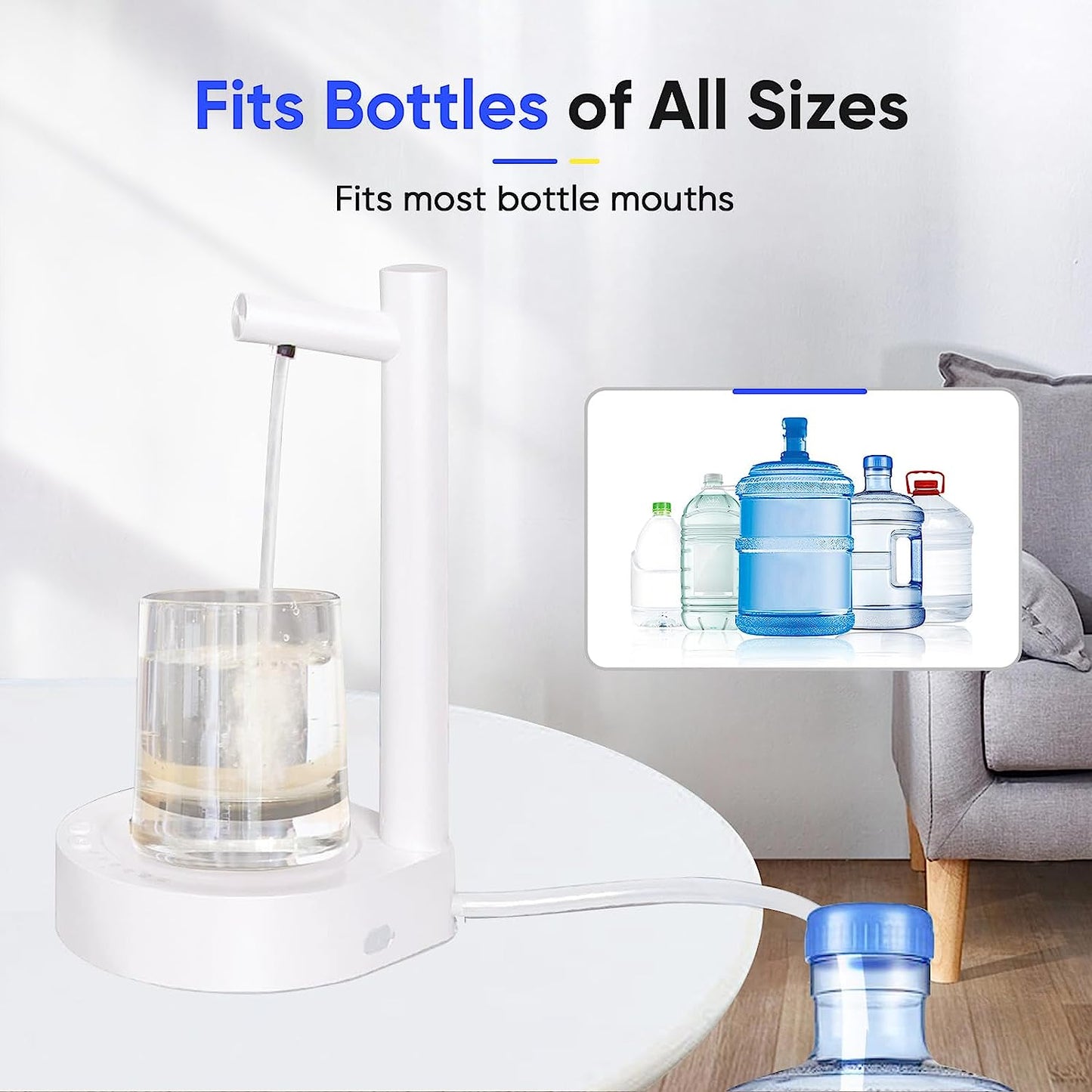 AUTOMATIC DESKTOP WATER DISPENSER