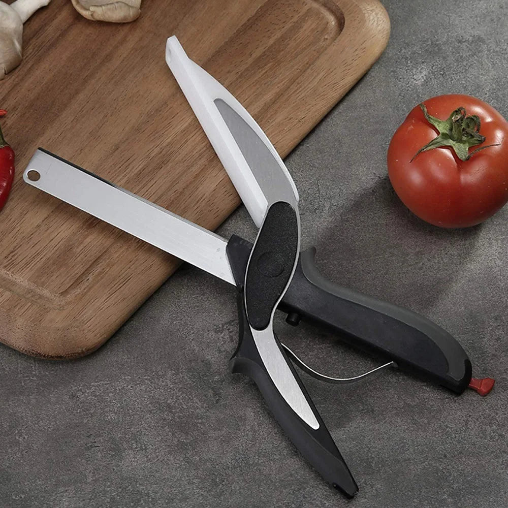 KITCHEN SCISSORS WITH CUTTING BOARD