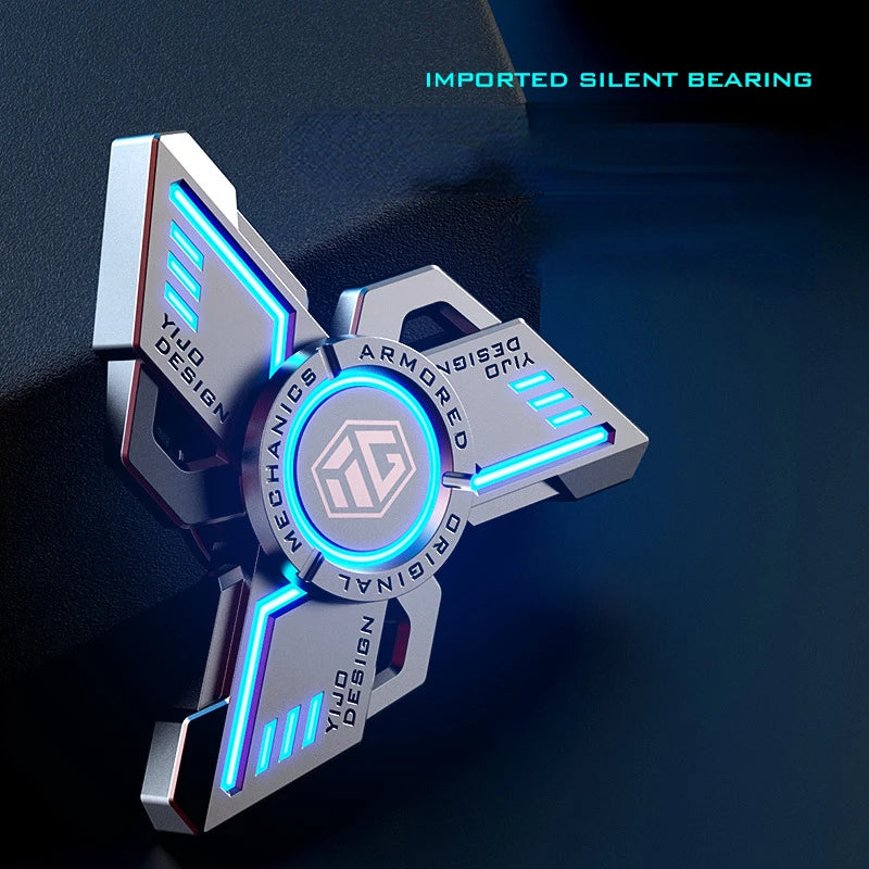 FIDGET TOYS EDC LUMINOUS FINGERTIP GYRO HAND SPINNER