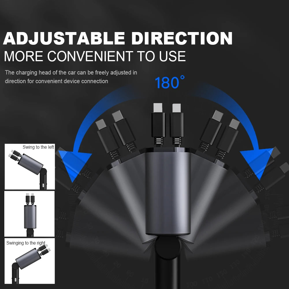RETRACTABLE CAR CHARGER