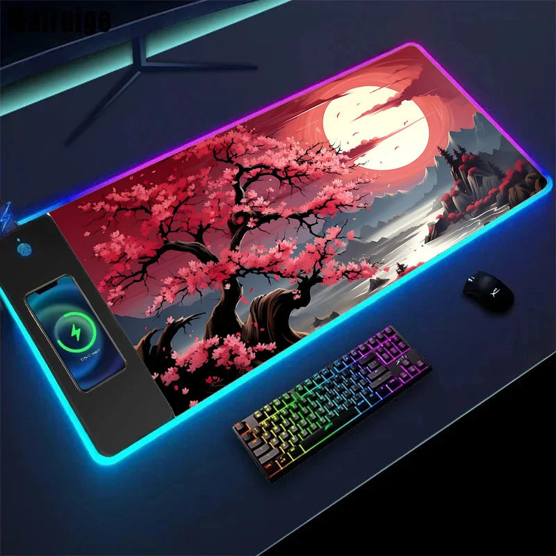 WIRELESS CHARGING MOUSE PAD