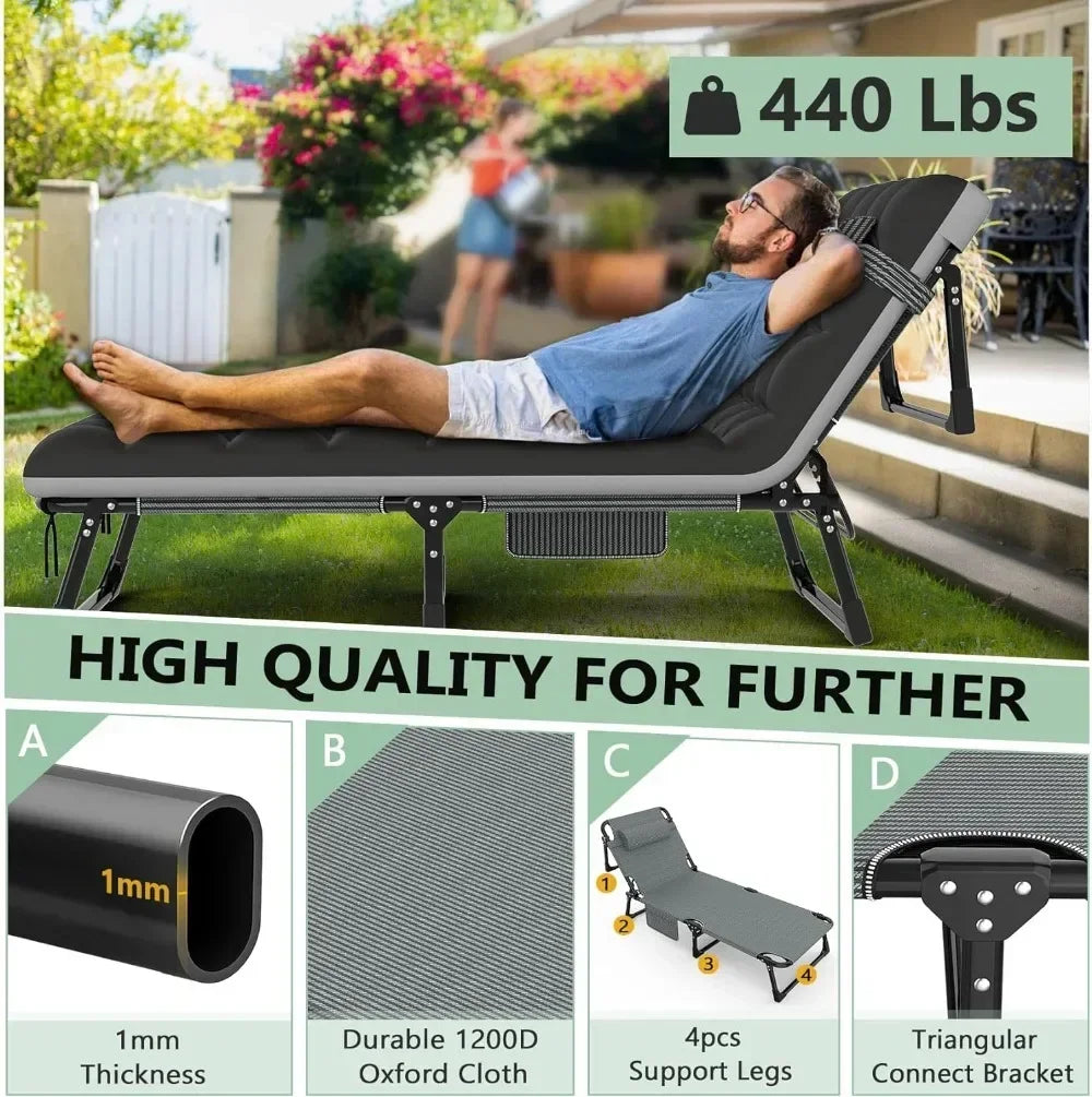 3 IN 1 FOLDING CAMPING BED