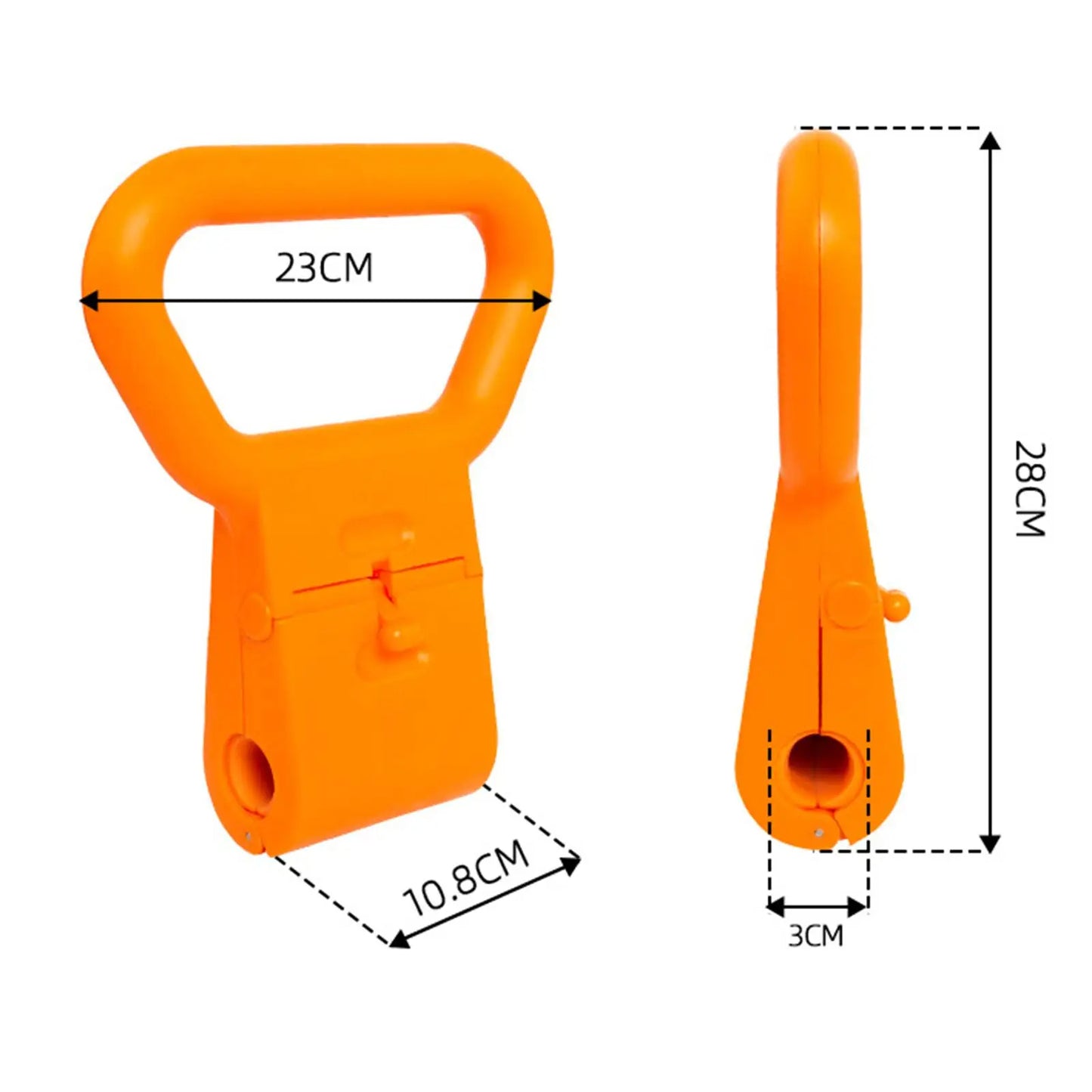KETTLEBELL GRIP HANDLE FOR DUMBELLS