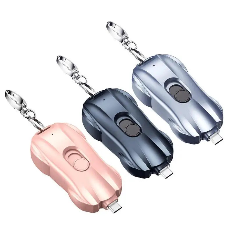 KEYCHAIN PORTABLE EMERGENCY PHONE CHARGER POWER BANK