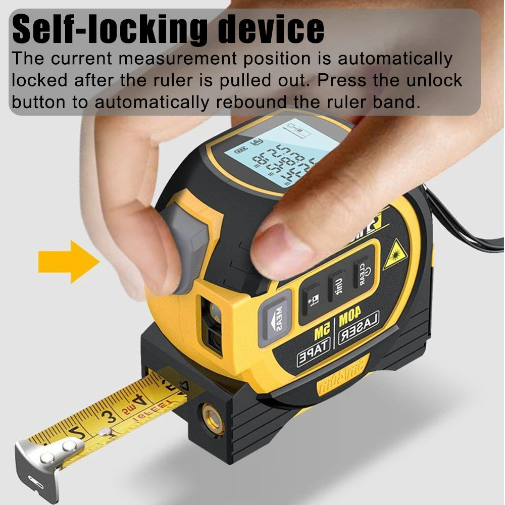 3 IN 1 LASER MEASURING TAPE