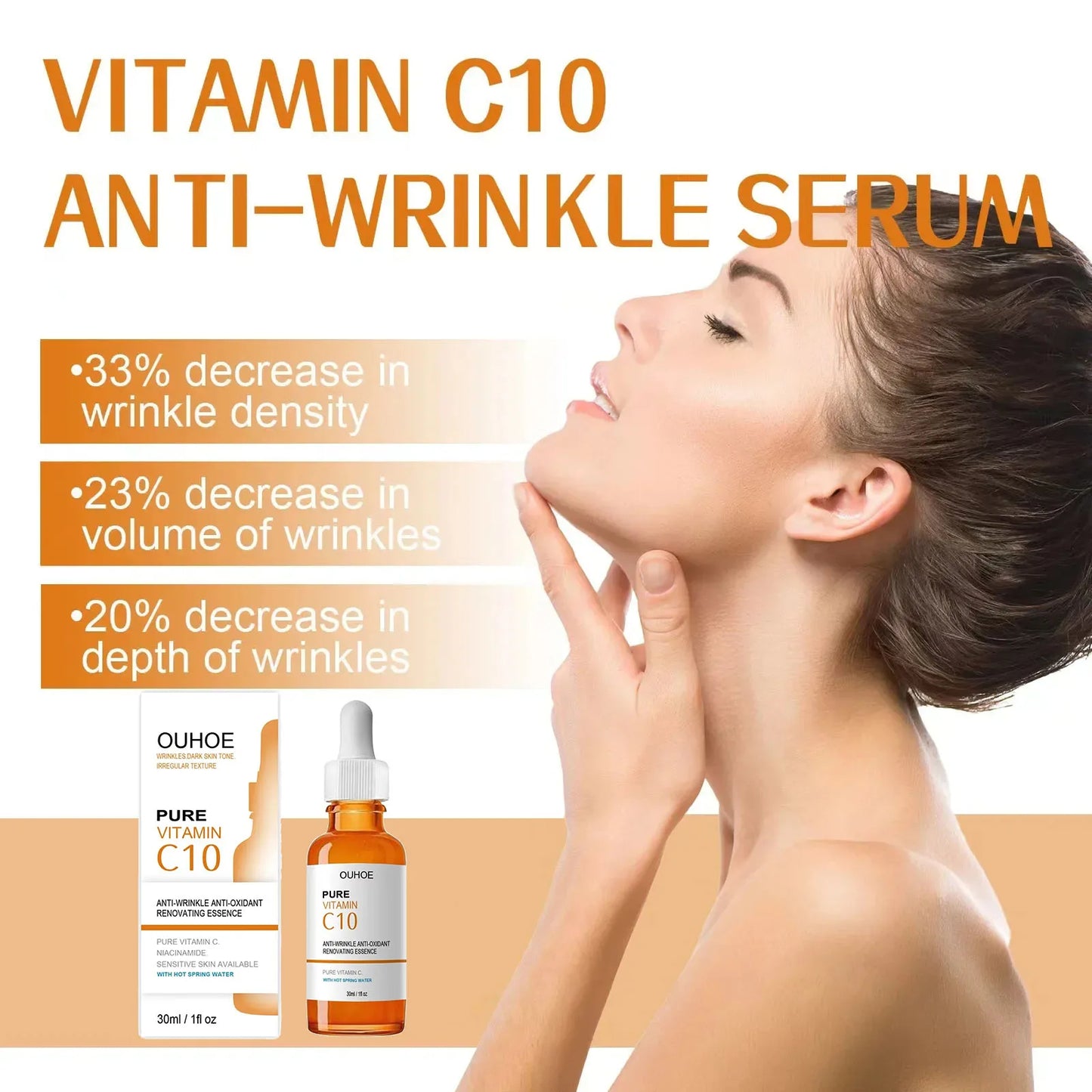 VITAMIN C WRINKLE REMOVER FACE SERUM