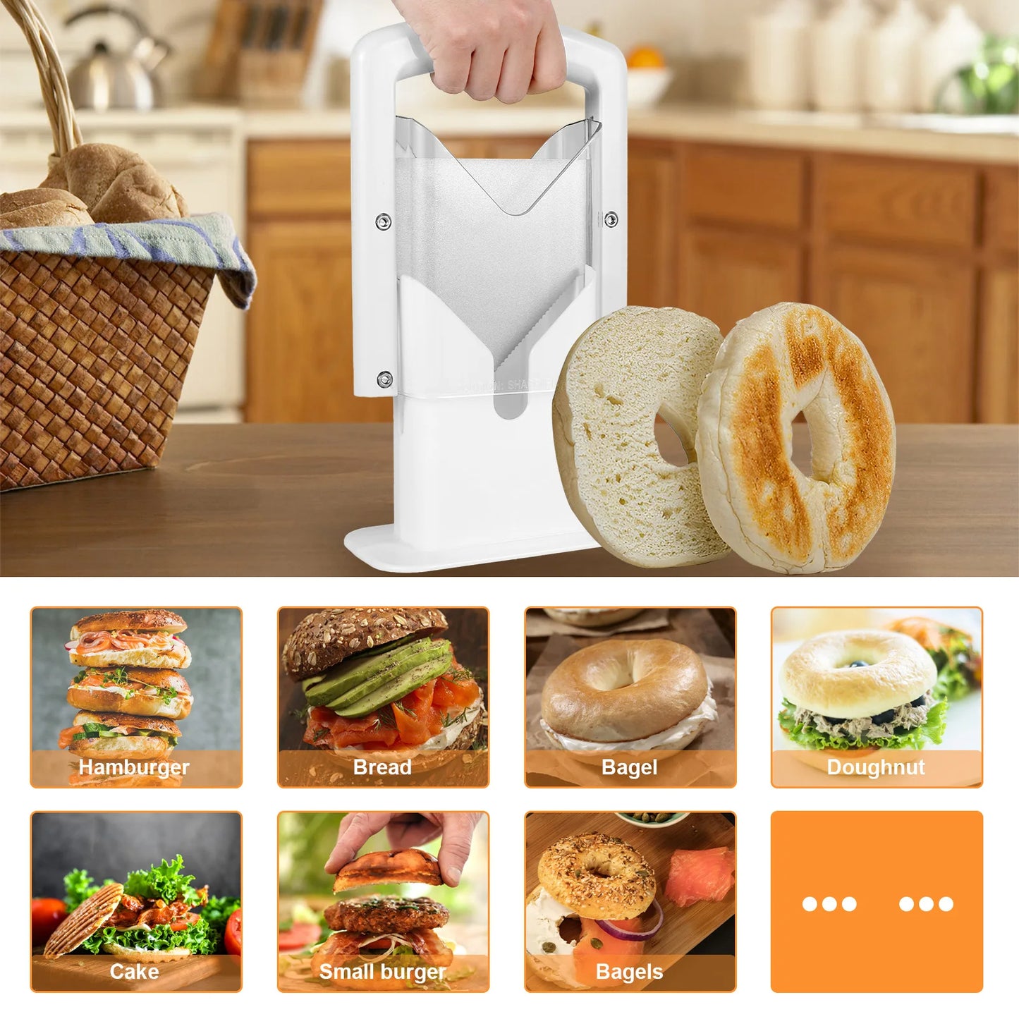BAGEL BREAD SLICER