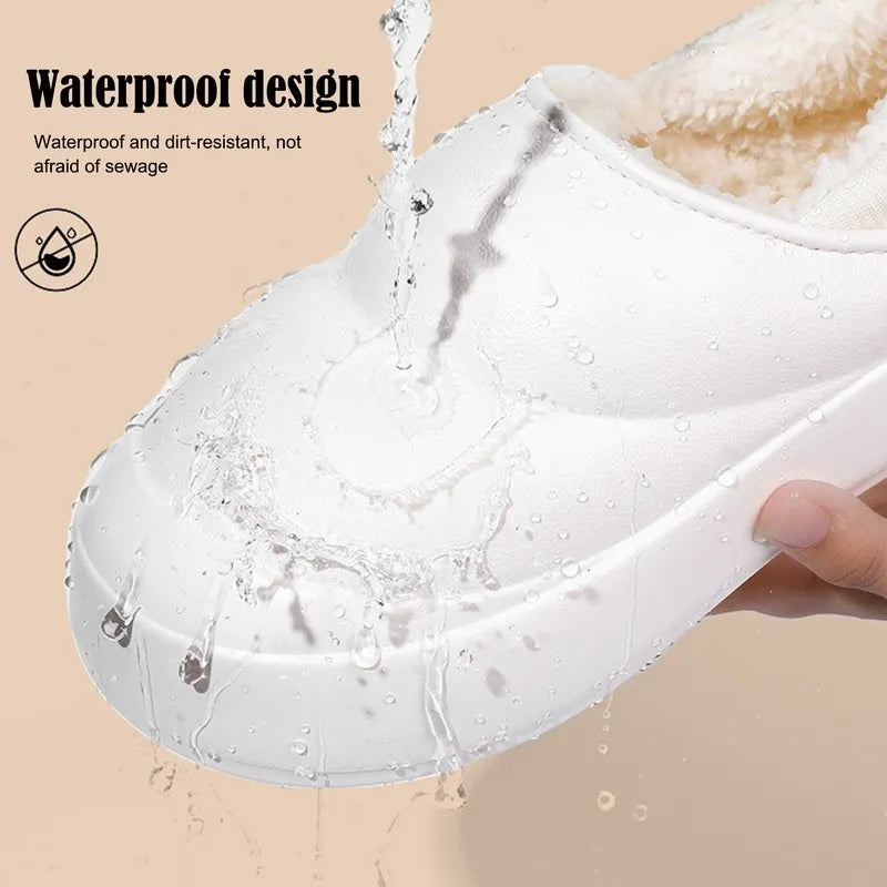 THICK SOLES WOMEN WINTER HOME COTTON SLIPPERS