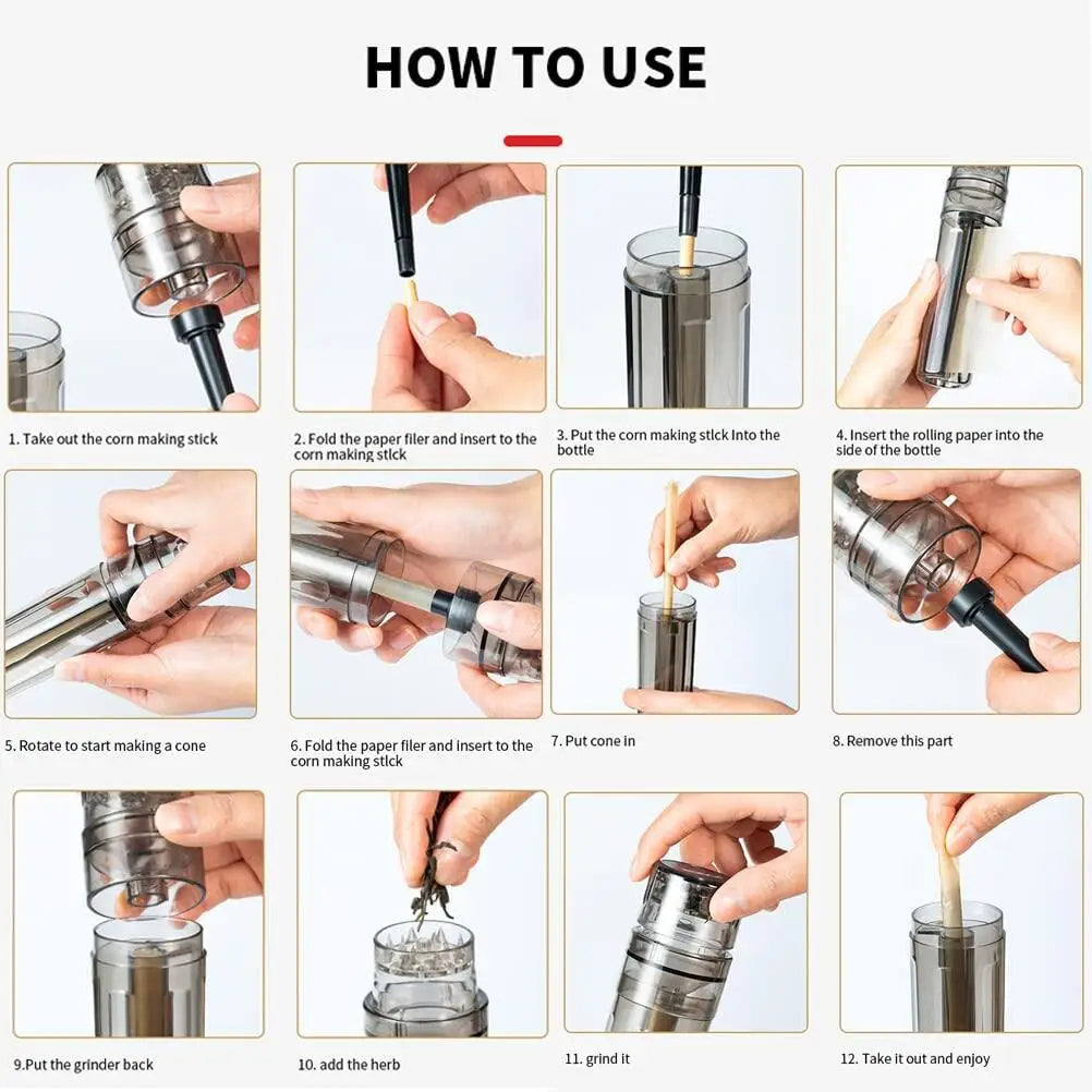 ALL IN ONE TOBACCO GRINDER