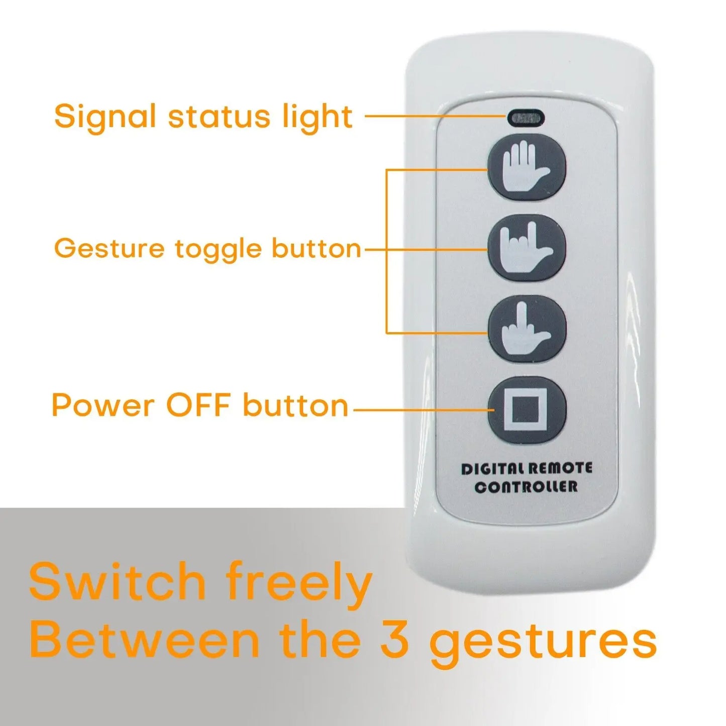 HAND GESTURE CAR LIGHT