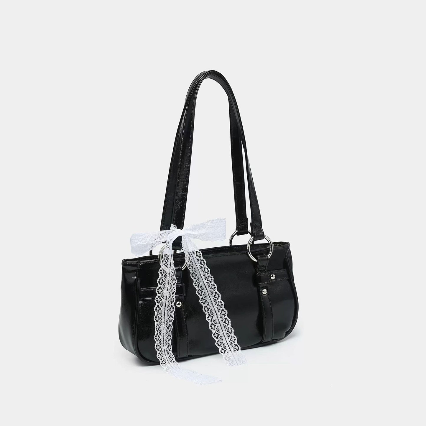 Gothic Dark Cross Chain Shoulder Bag