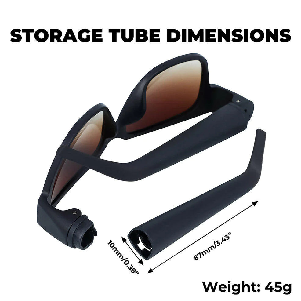 HIDDEN STORAGE SUNGLASSES