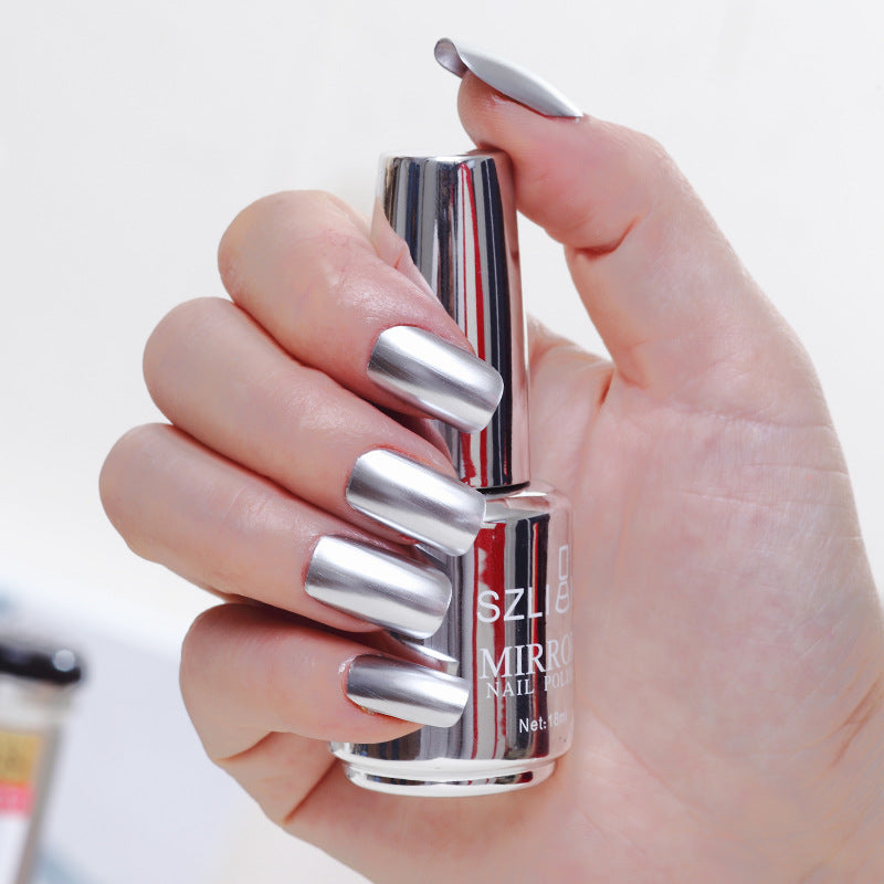 Metallic Mirror Nail Polish - Long Lasting