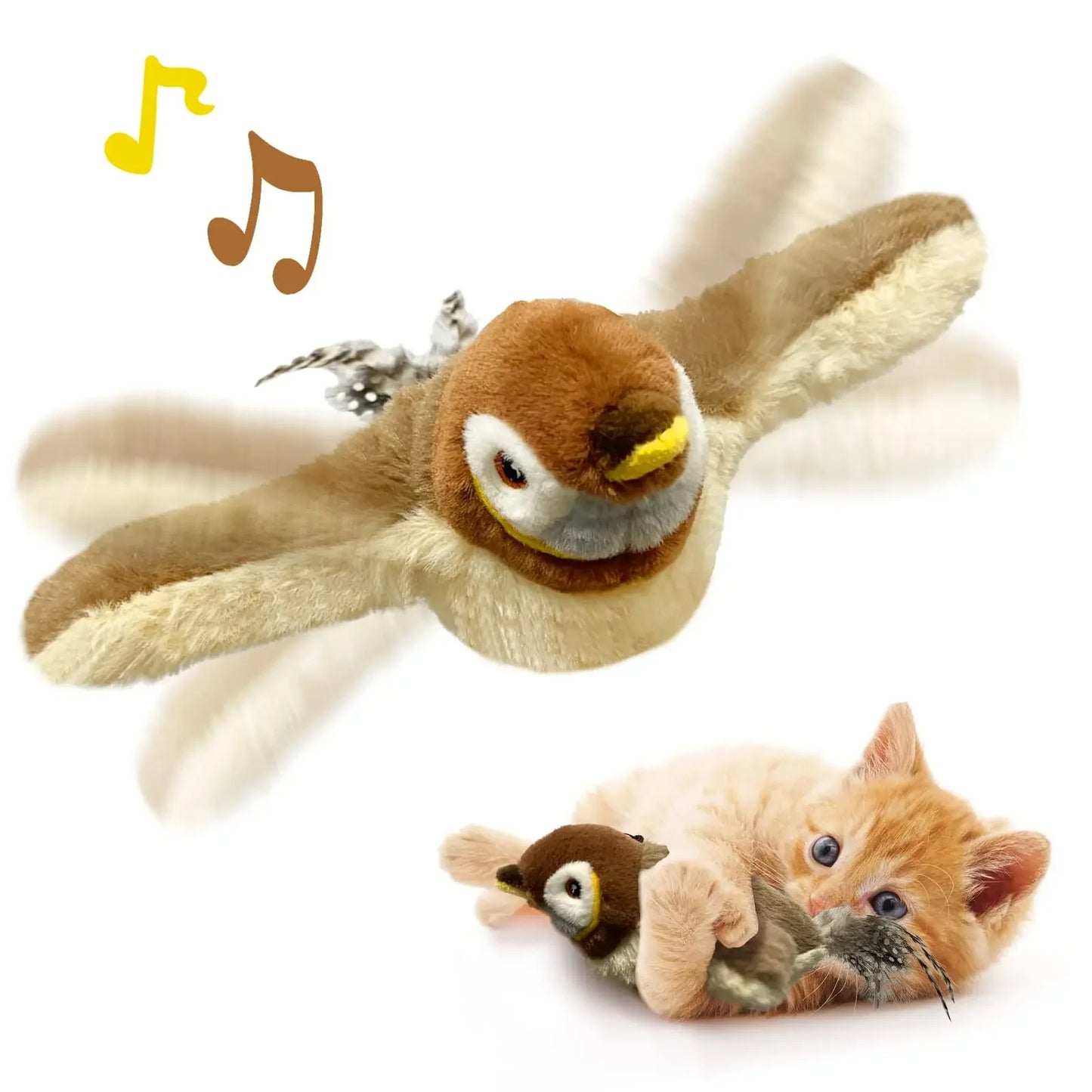 INTERACTIVE BIRD CAT TOY