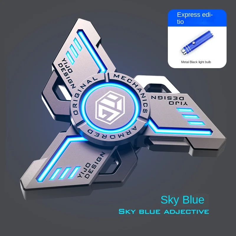 FIDGET TOYS EDC LUMINOUS FINGERTIP GYRO HAND SPINNER