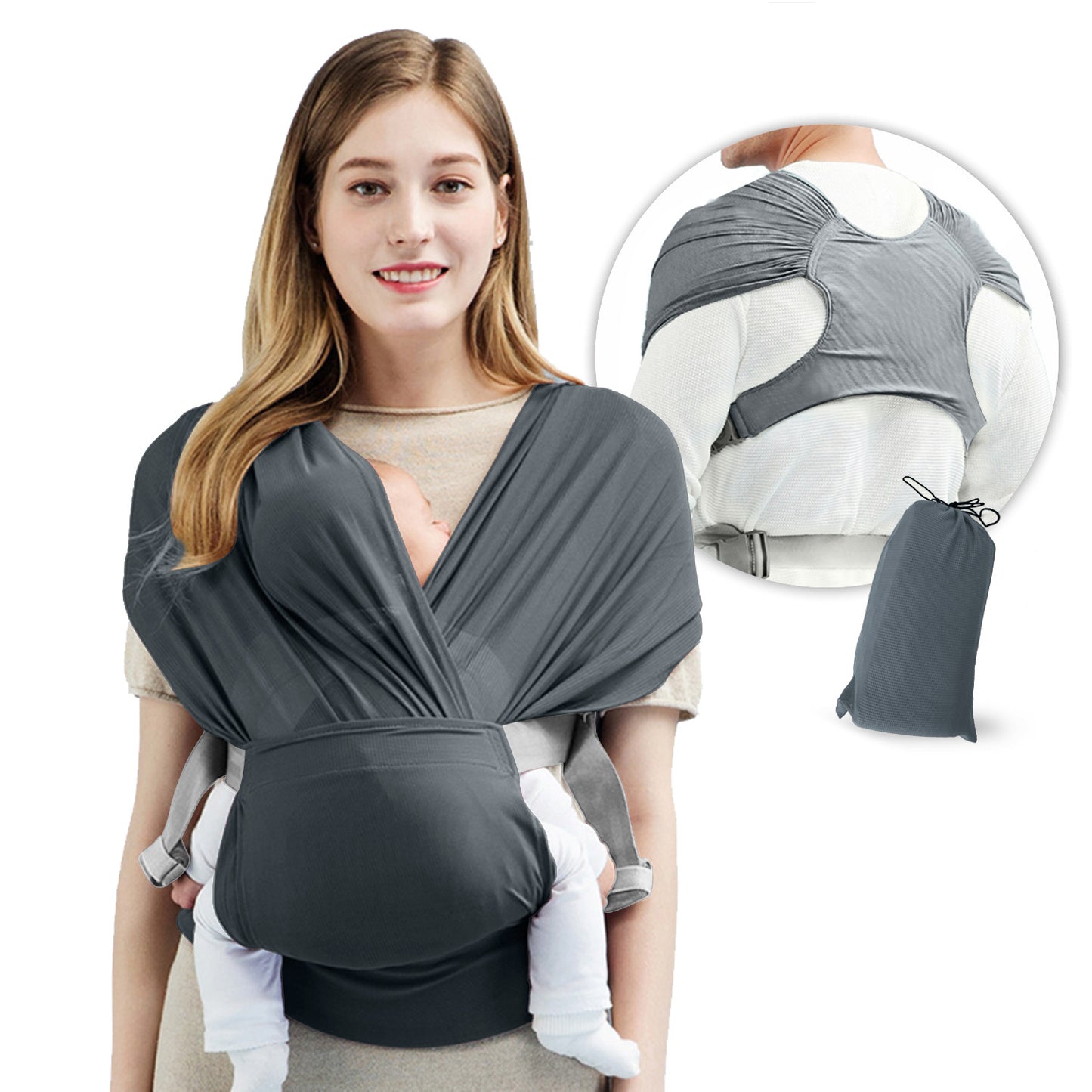 BABY SLING WRAP STRETCHY CARRIER