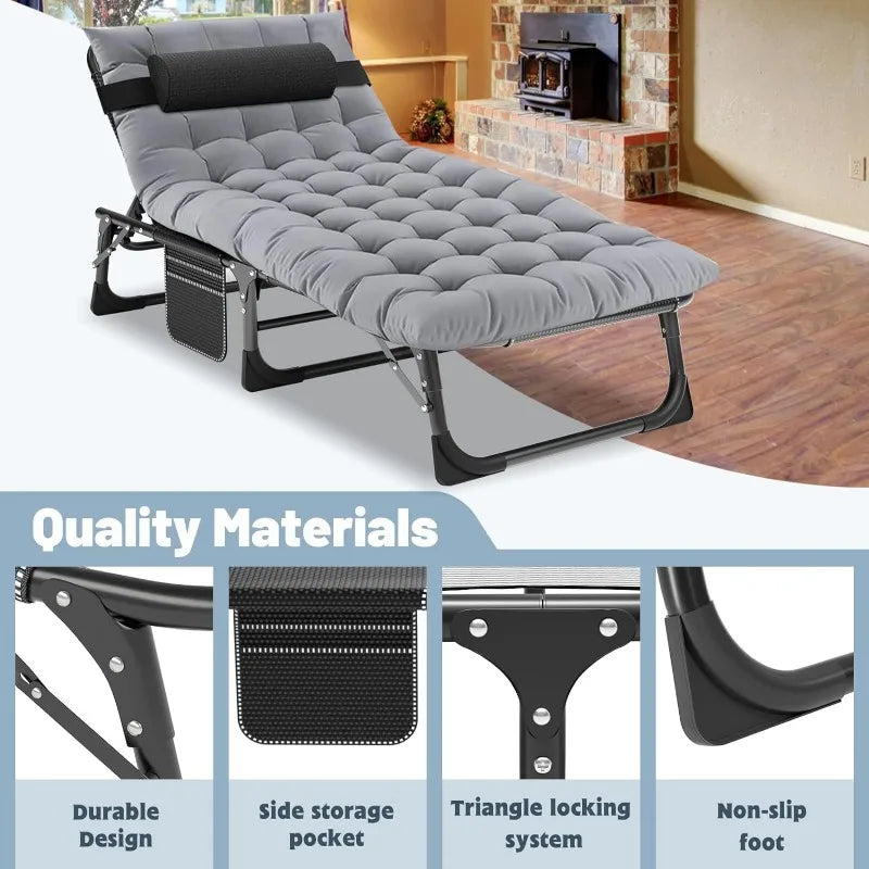 3 IN 1 FOLDING CAMPING BED