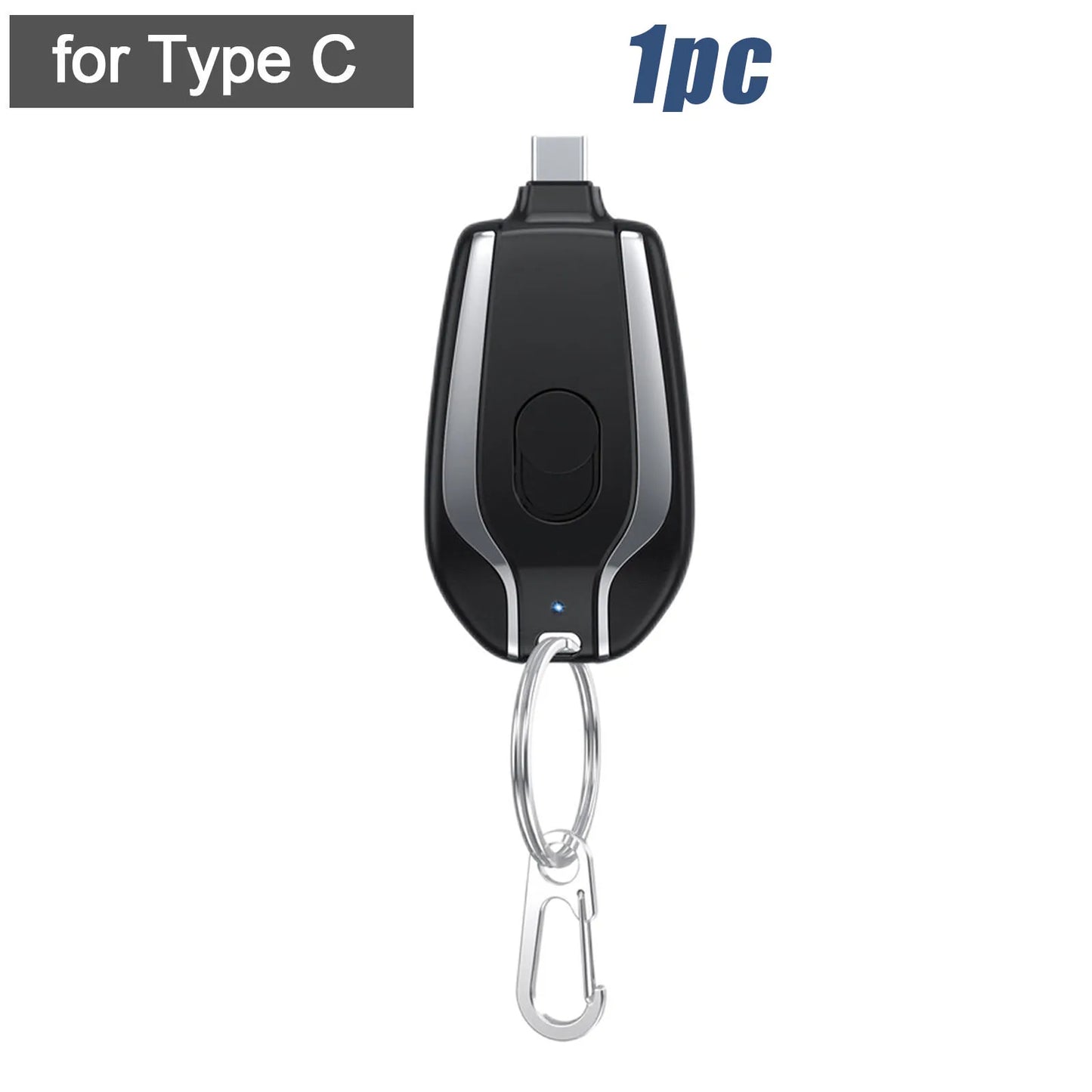KEYCHAIN PORTABLE EMERGENCY PHONE CHARGER POWER BANK