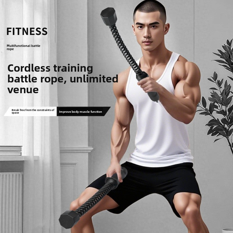 Cordless Battle Rope for Fitness Training