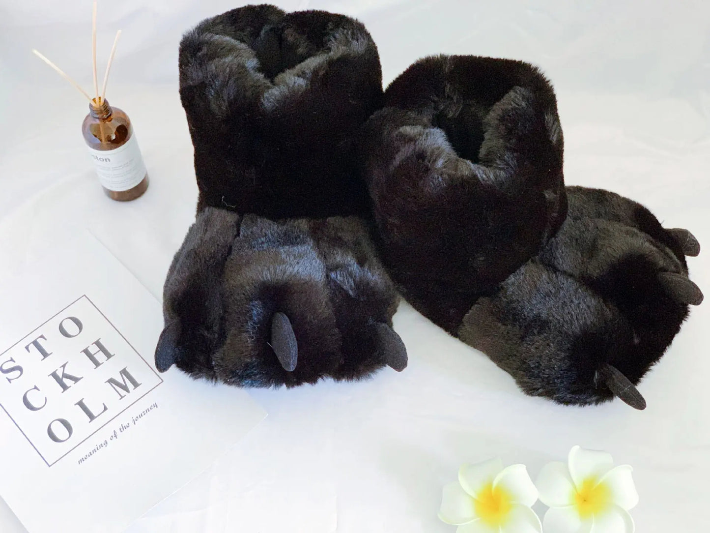CUTE BEAR CLAW WINTER BOOTS