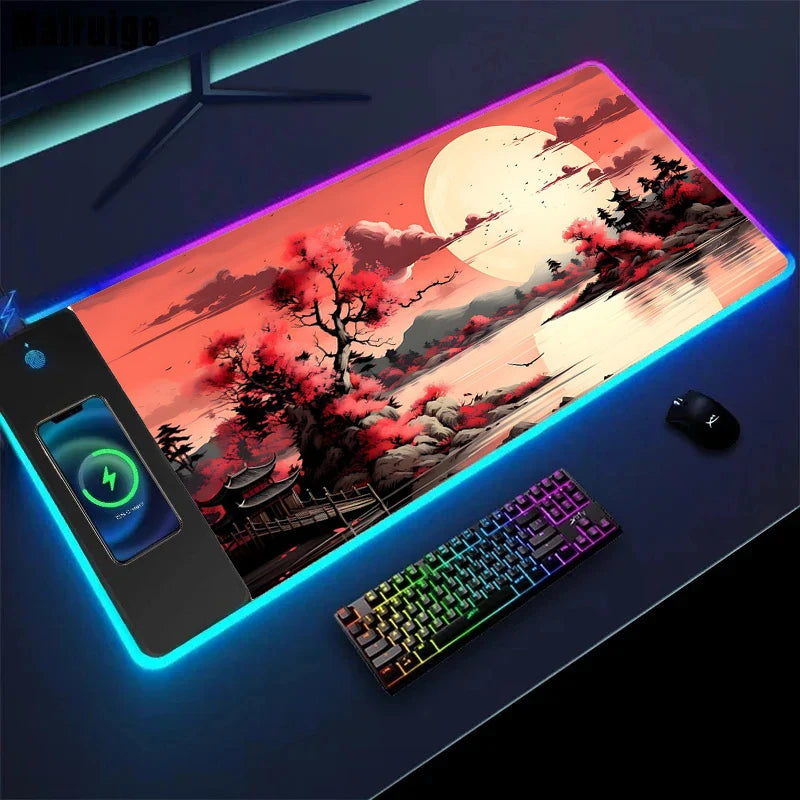 WIRELESS CHARGING MOUSE PAD