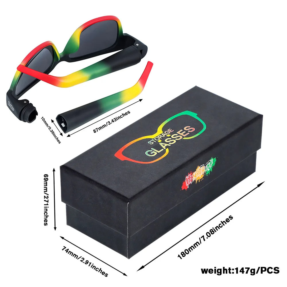 HIDDEN STORAGE SUNGLASSES