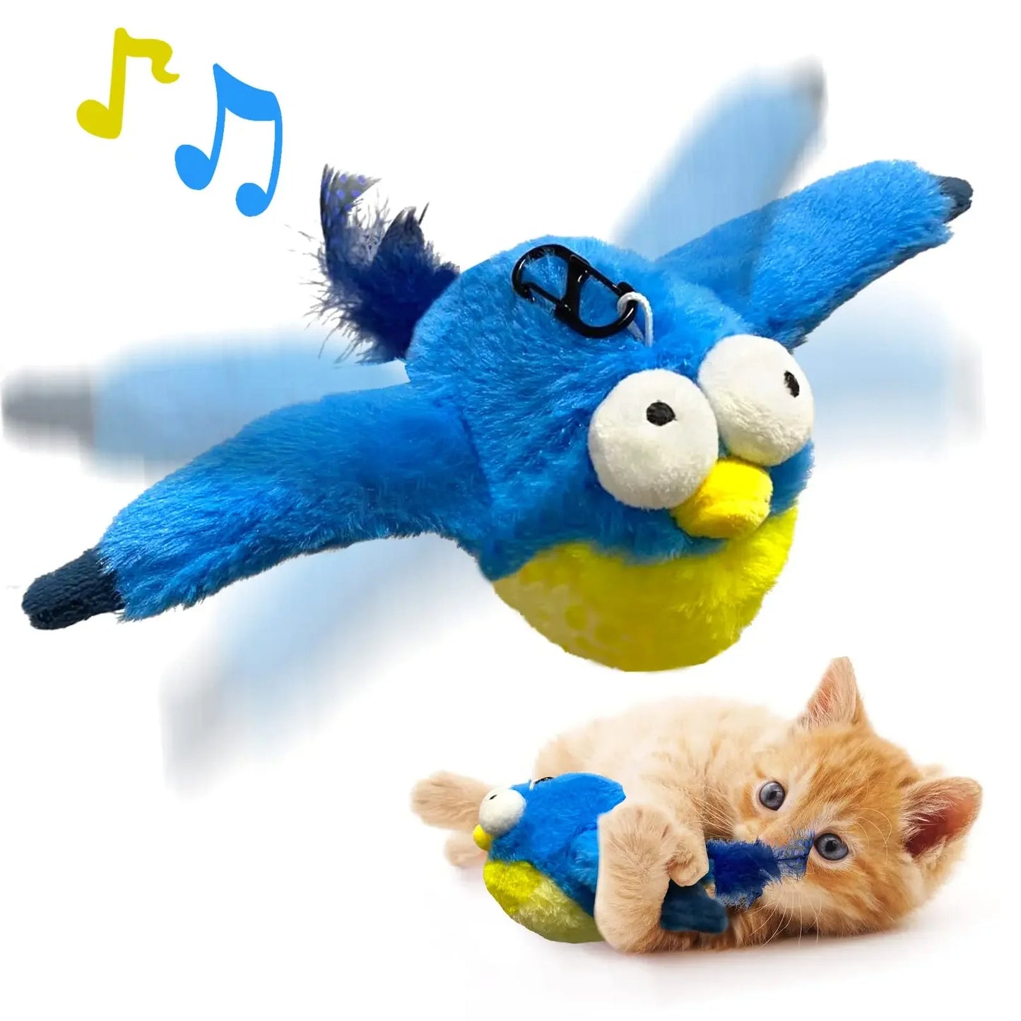 INTERACTIVE BIRD CAT TOY