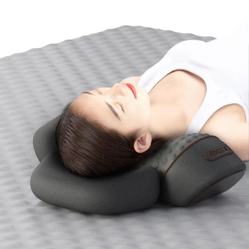 ELECTRIC NECK MASSAGE PILLOW HEATING & VIBRATION