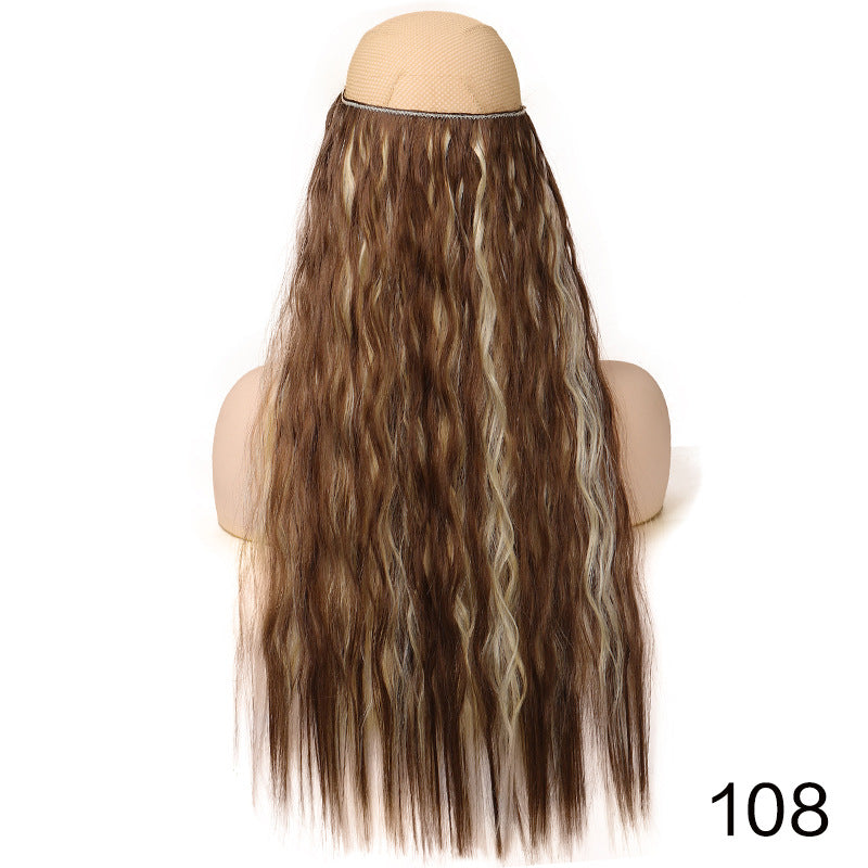 Hair strands, wigs, high-temperature silk curls