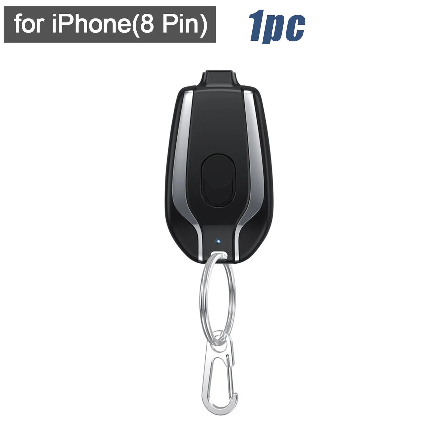 KEYCHAIN PORTABLE EMERGENCY PHONE CHARGER POWER BANK
