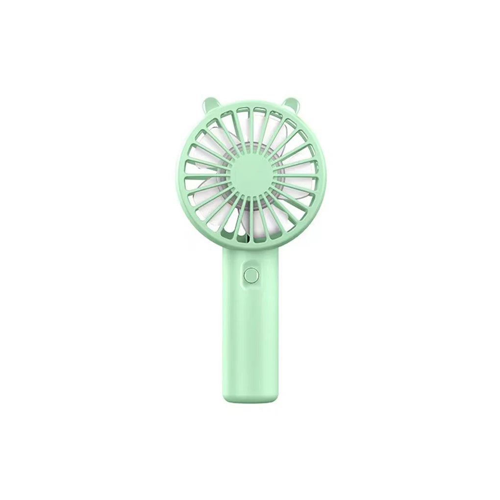 Handheld Portable Fan - USB Rechargeable - with Desk Base