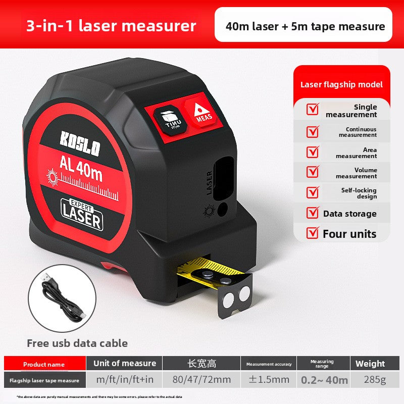 High-precision laser tape