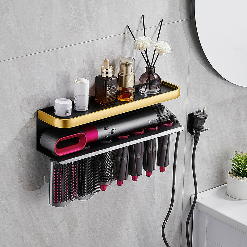 Hair Dryer & Curling Iron Storage Rack