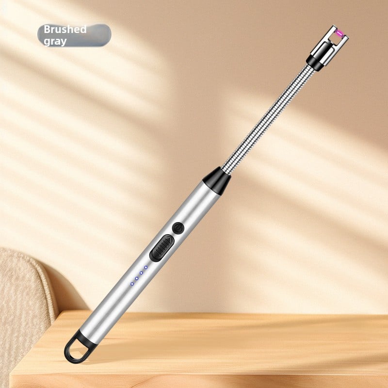 Extended Windproof Pulse Ignition Gun for Gas Stove and Candle Lighter